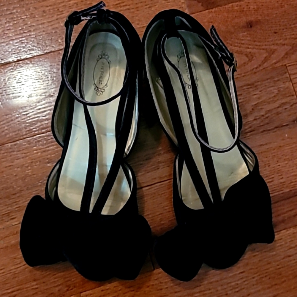 Joyfolie Lucia Velvet Dress Shoes